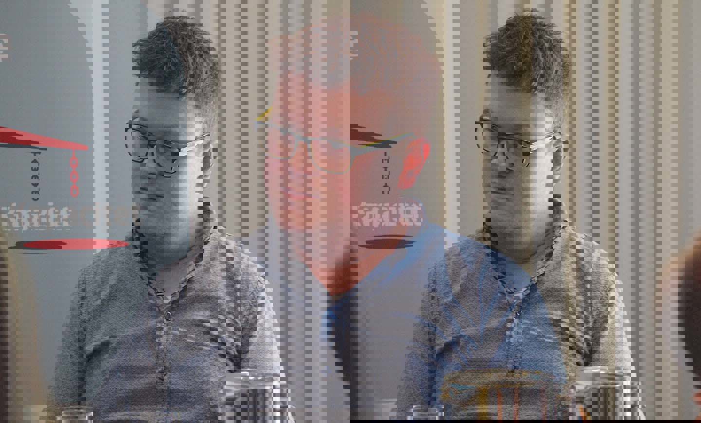 Martin Birkebæk Pedersen har været på slagteriet i Ringsted i 12 år og er nyvalgt arbejdsmiljørepræsentant.